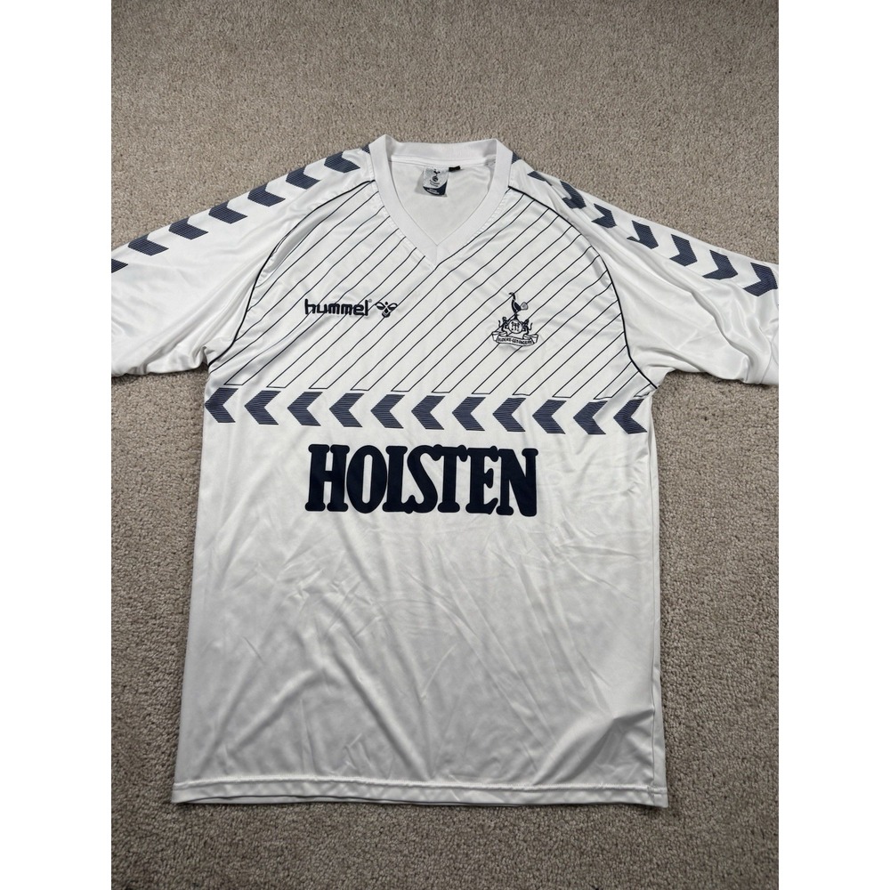 Tottenham Hotspur 1985-1987 Home Football Shirt Hummel Holsten Spurs XL